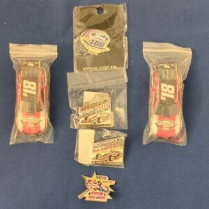 Nascar Red and Black Toy Cars Set